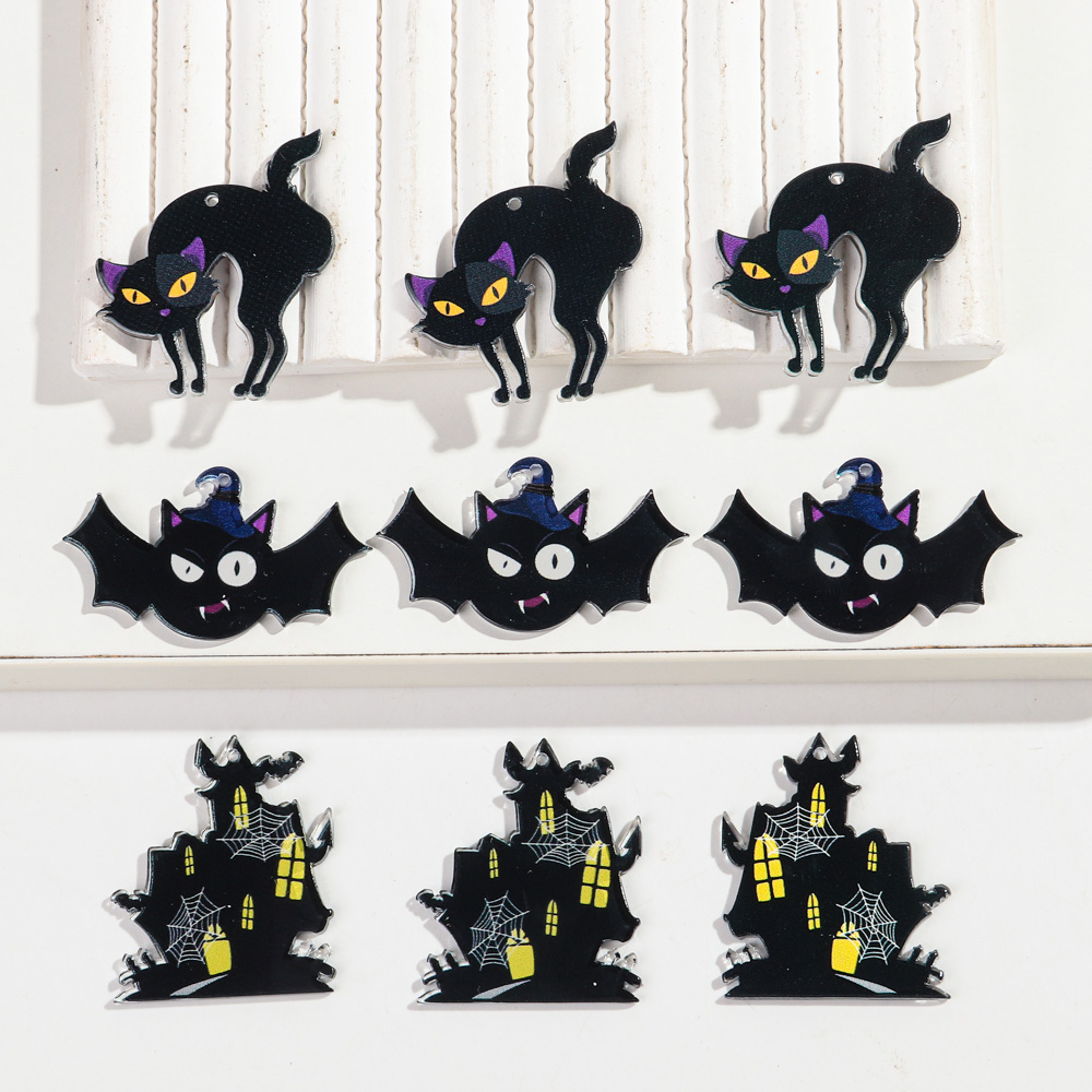 Acrylic Halloween Charms New G - огляд і ціна Jewelry Making Newcastle