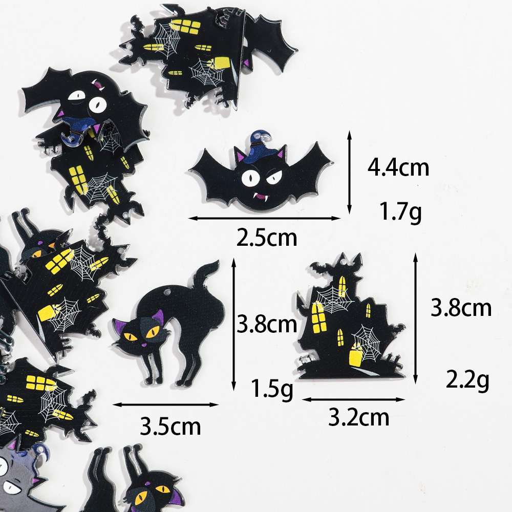 Acrylic Halloween Charms New G - огляд і ціна Jewelry Making Newcastle