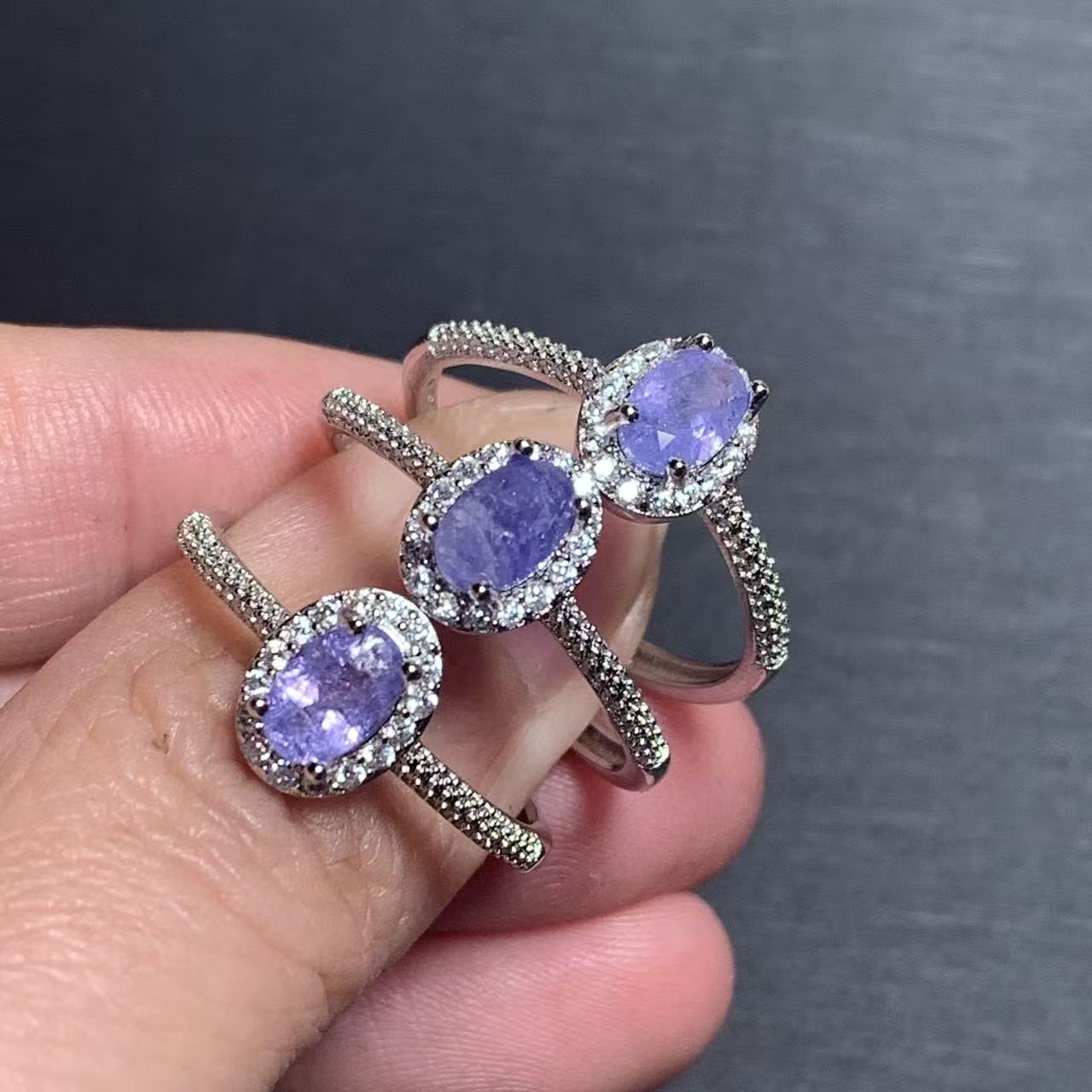 Natural Tanzanite Ring Adjusta - огляд і ціна Ring Blank Adjustable