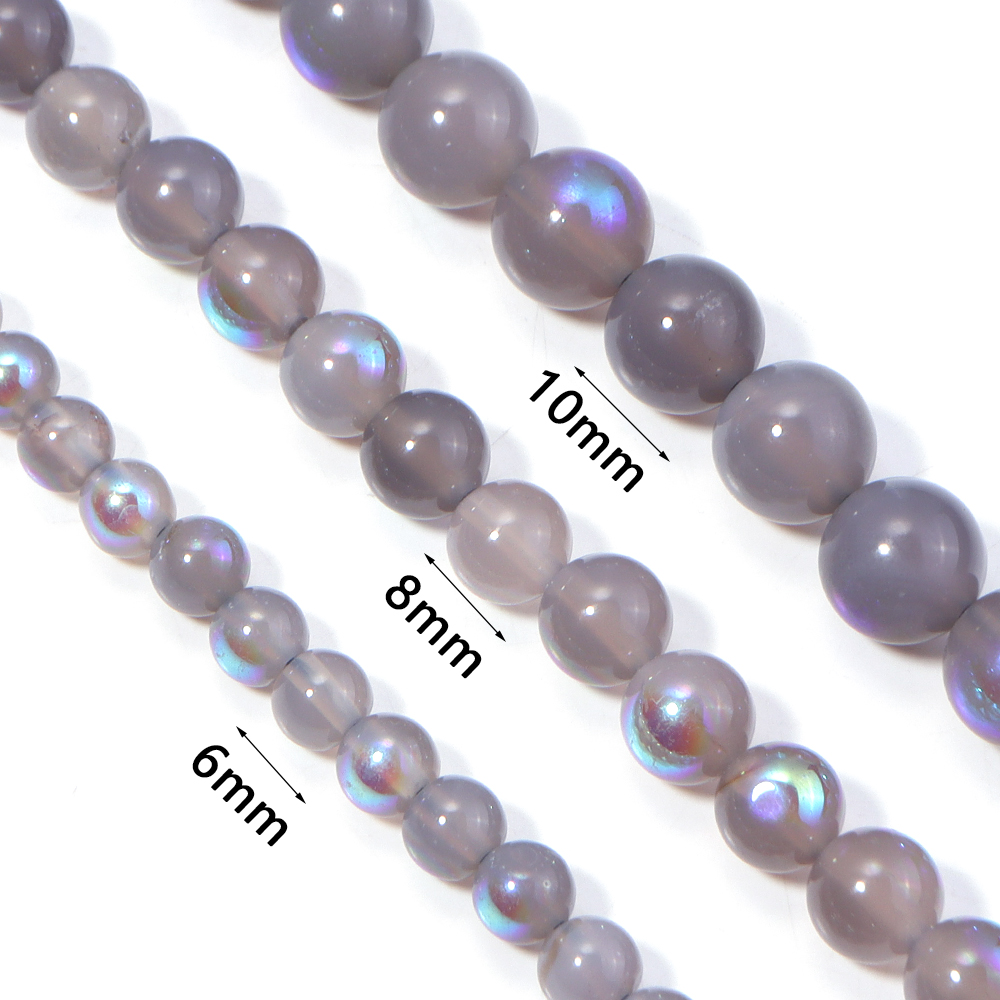 6 8 10mm Natural Labradorite S - огляд і ціна Jewelry Making Gemstones