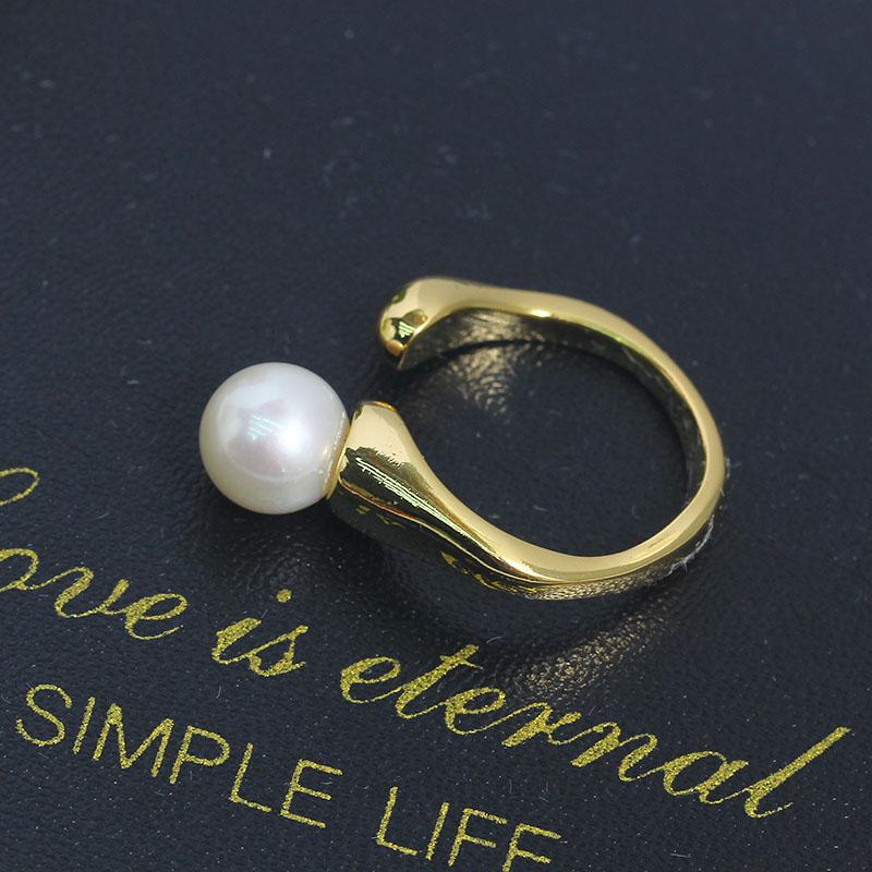 JZ044 Copper Gold Plated Adjus - огляд і ціна Ring Blank Adjustable
