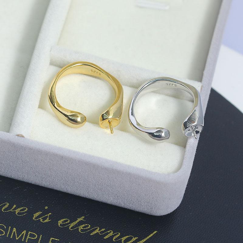JZ044 Copper Gold Plated Adjus - огляд і ціна Ring Blank Adjustable