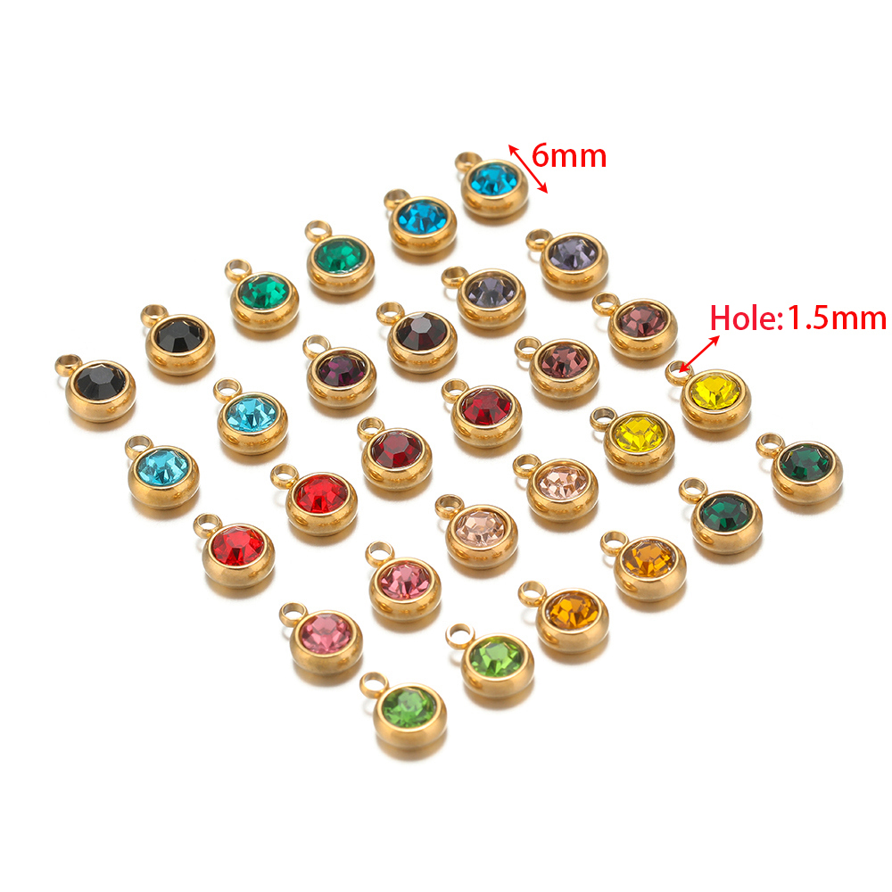 20pcs Zircon Beads Pendants St - огляд і ціна Jewelry Making Gemstones