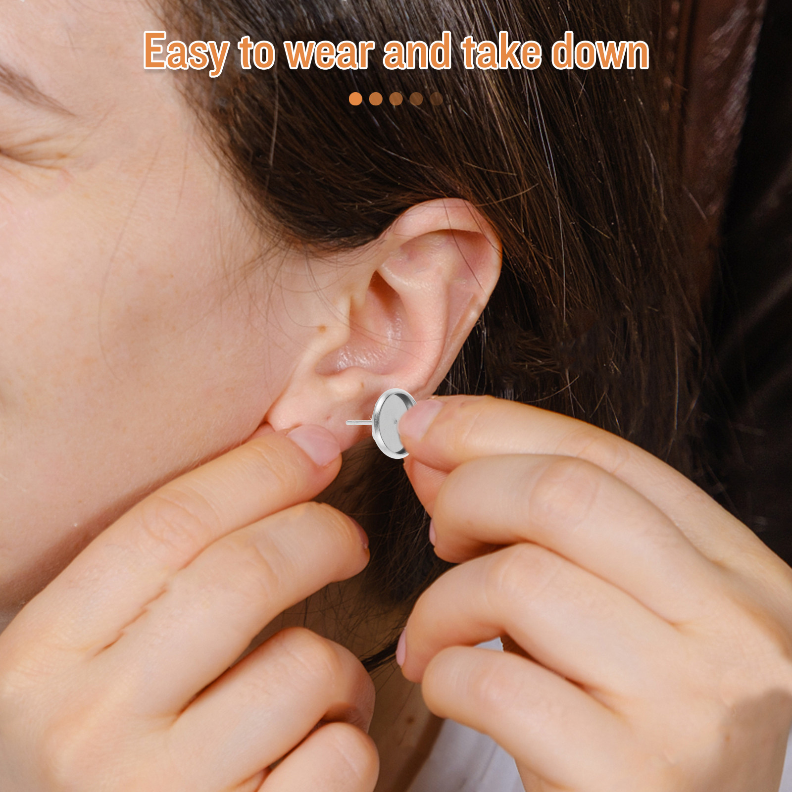 20Pcs Metal Blank Earring Stud - огляд і ціна Jewelry Making Gemstones